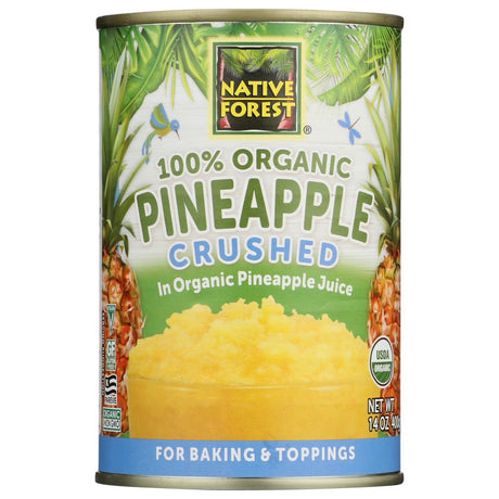 NATIVE FOREST: Organic Crushed Pineapple, 14 oz - #tag1# - #tag2#
