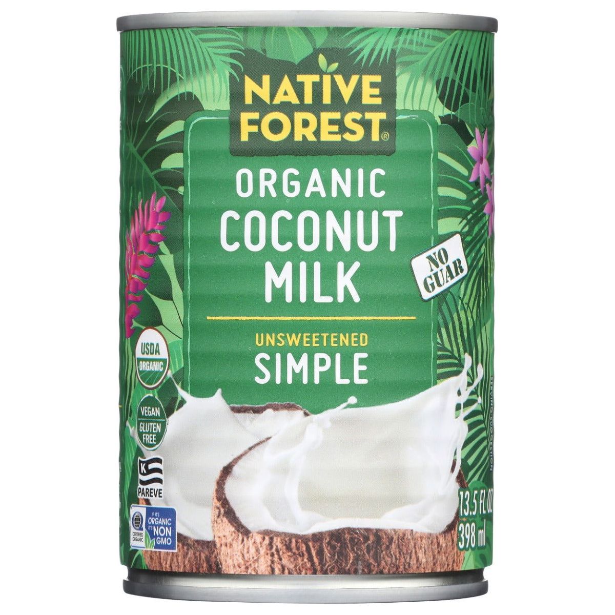 NATIVE FOREST: Organic Unsweetened Simple Coconut Milk, 13.5 fo - Sunshine Co Op. - #tag1# - #tag2# - #tag3# - #tag4#