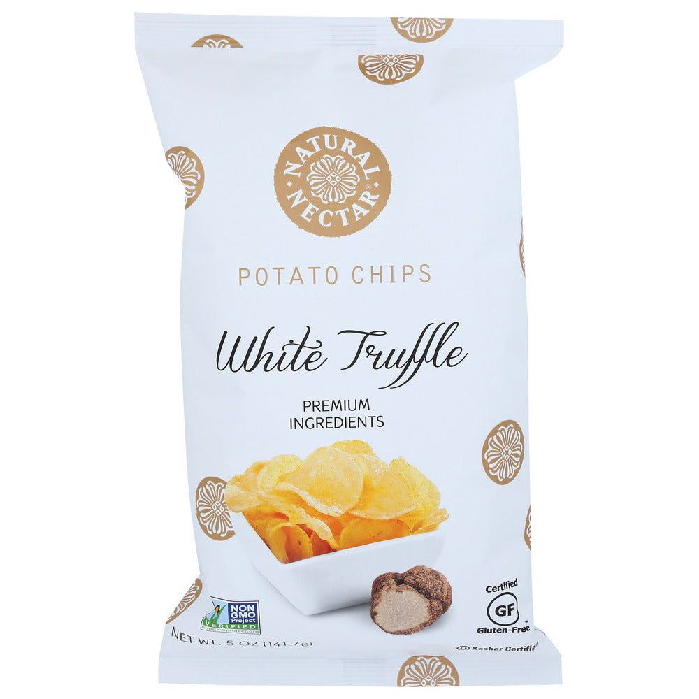 NATURAL NECTAR: White Truffle Potato Chips, 5 oz - #tag1# - #tag2#