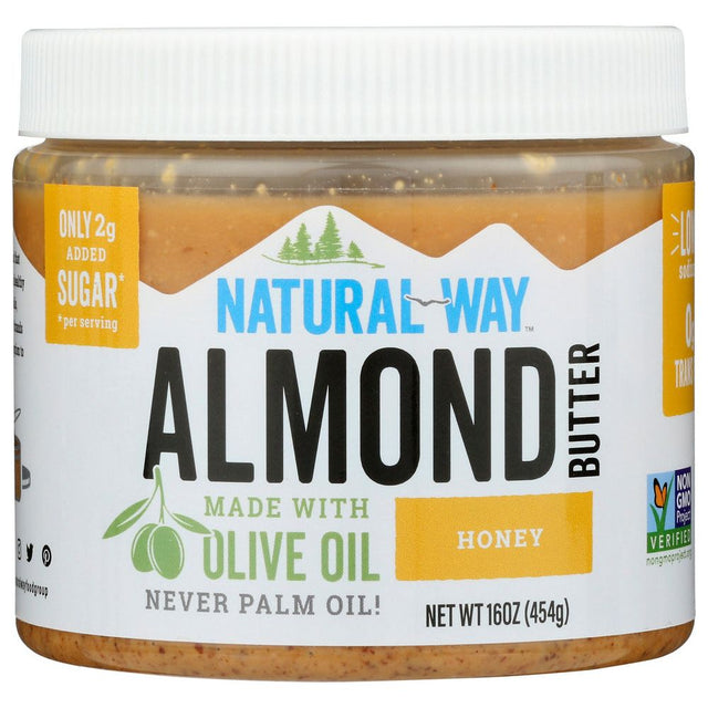 NATURAL WAY: Almond Butter Oo Honey, 16 oz - #tag1# - #tag2#