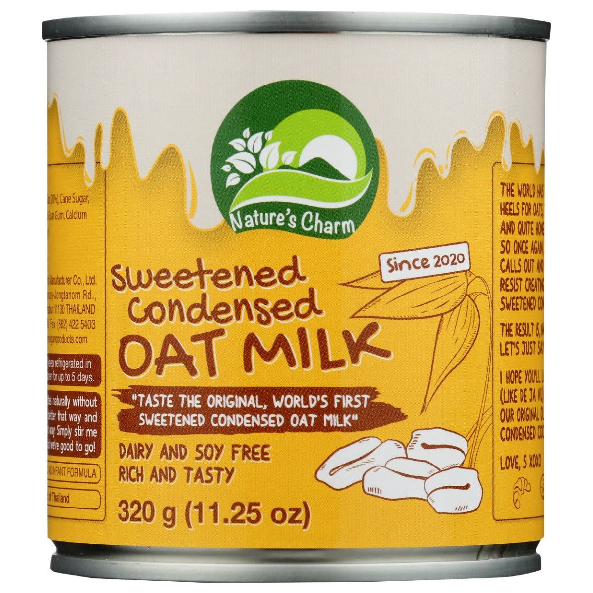 NATURES CHARM: Sweetened Condensed Oat Milk, 11.25 fo - #tag1# - #tag2#
