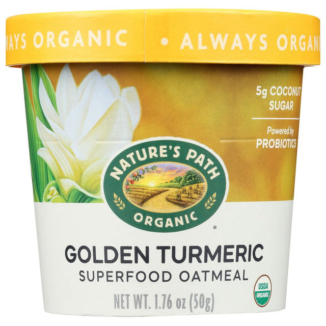 NATURES PATH: Golden Turmeric Superfood Oatmeal, 1.76 oz - #tag1# - #tag2#