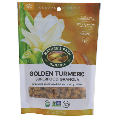 NATURES PATH: Granola Gldn Turmeric, 9.5 oz - #tag1# - #tag2#