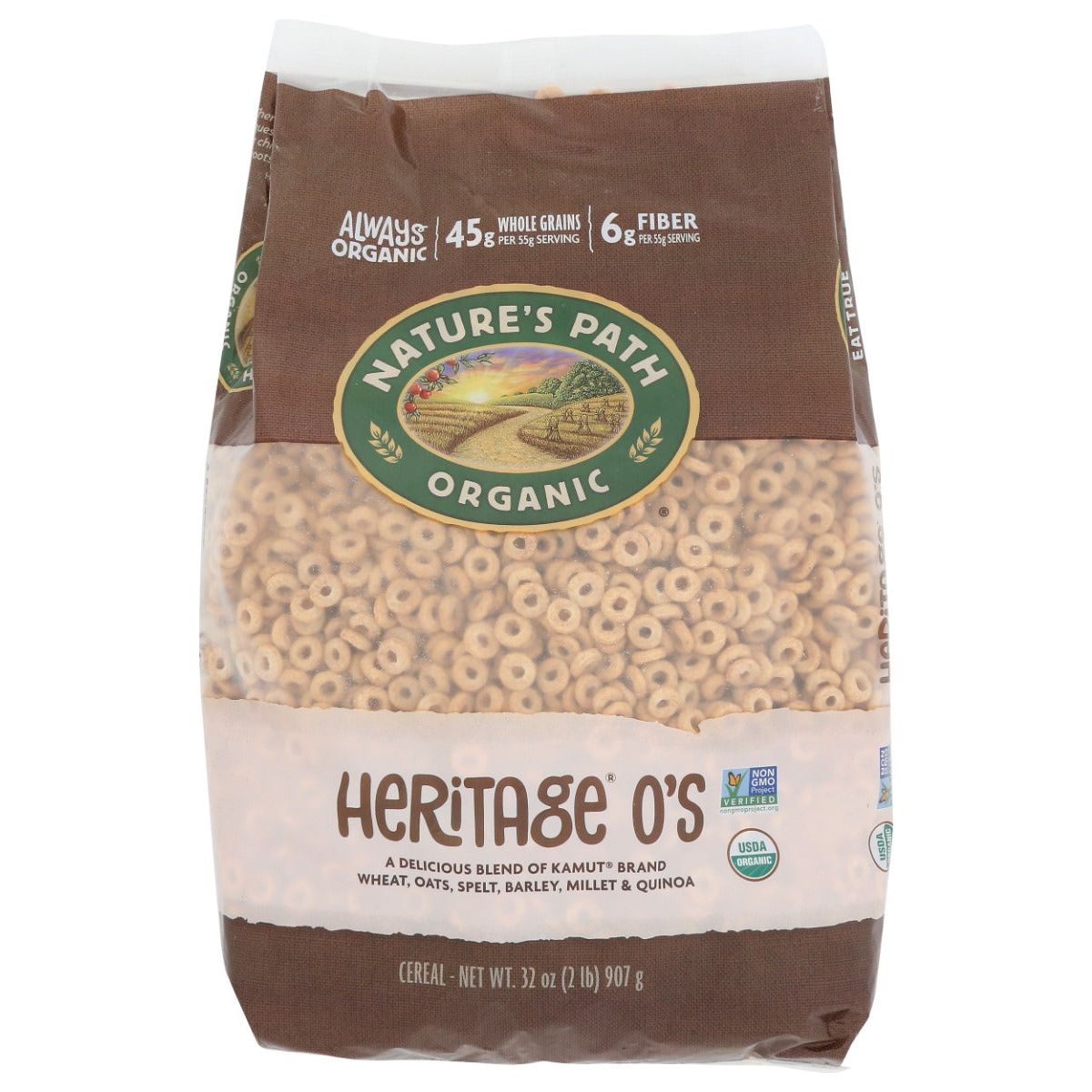 NATURES PATH: Heritage O's Cereal Organic, 32 oz - #tag1# - #tag2#