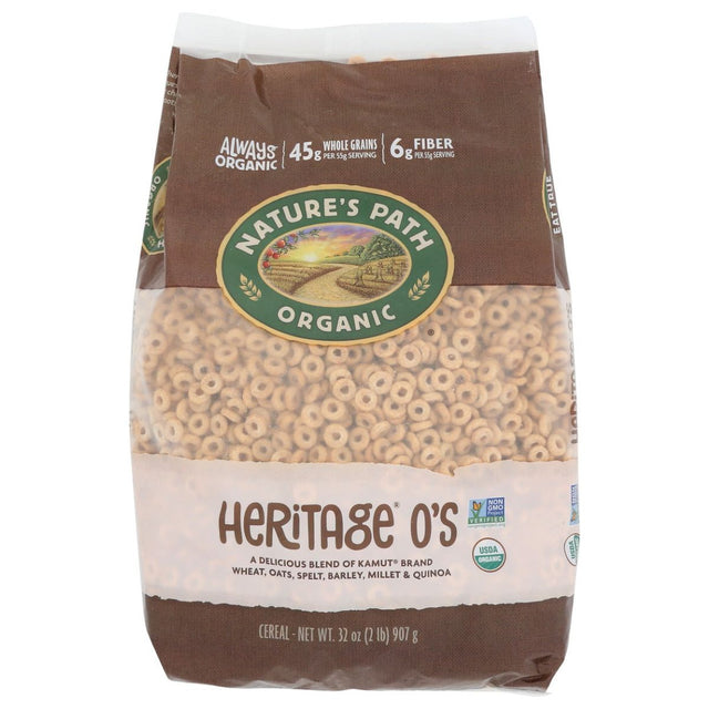 NATURES PATH: Heritage O's Cereal Organic, 32 oz - #tag1# - #tag2#