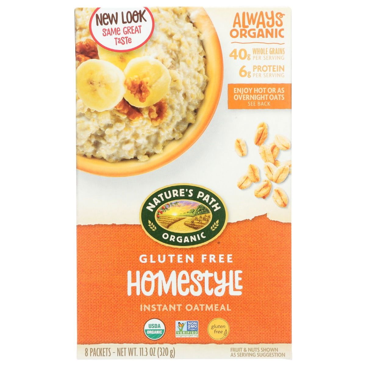 NATURES PATH: Homestyle Gluten Free Oatmeal, 11.3 oz - Sunshine Co Op. - #tag1# - #tag2# - #tag3# - #tag4#