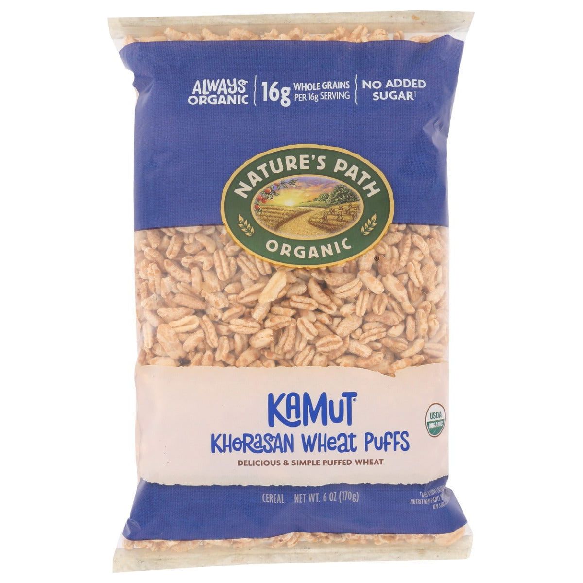 NATURES PATH: Khorasan Wheat Puffs Cereal, 6 oz - Sunshine Co Op. - #tag1# - #tag2# - #tag3# - #tag4#