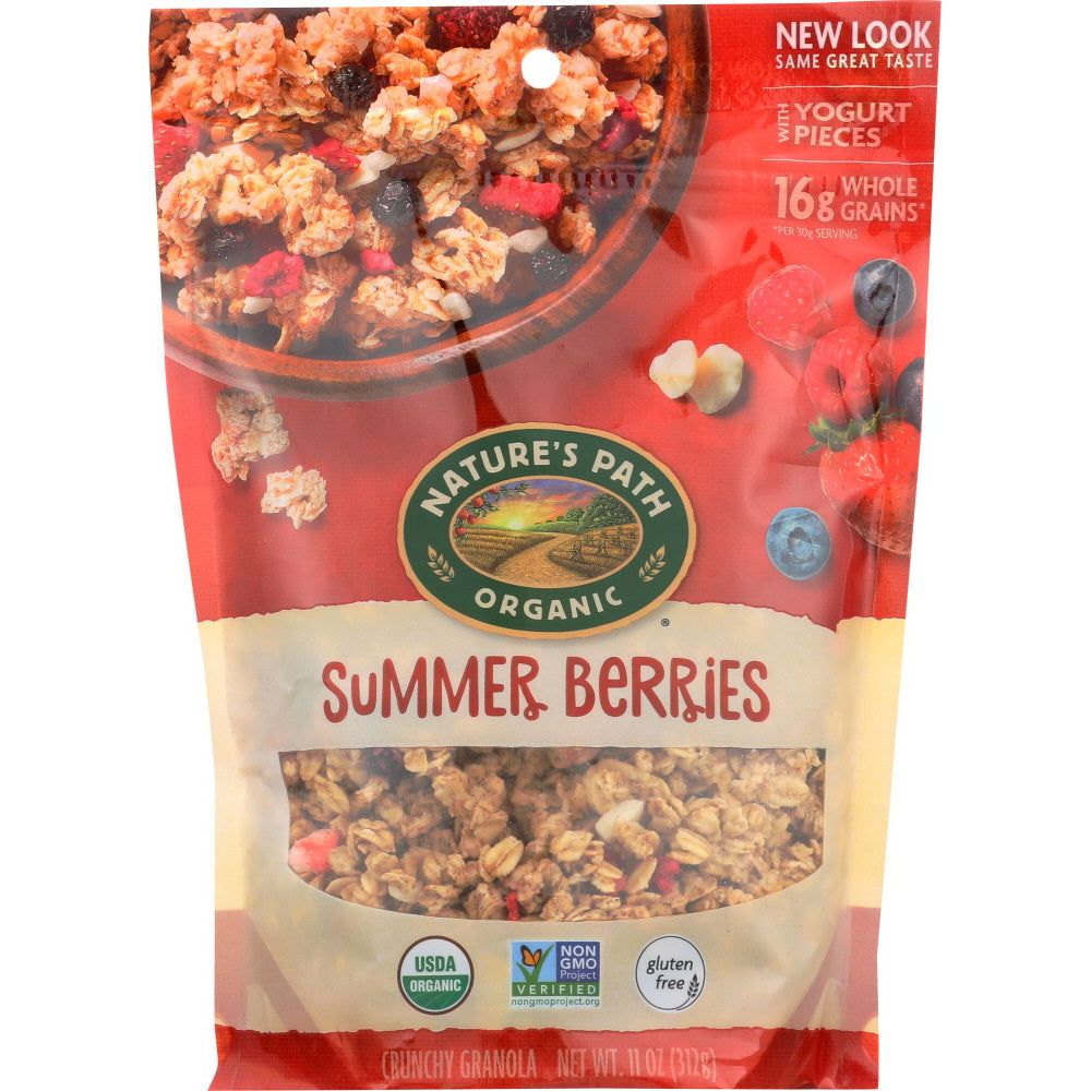 NATURES PATH: Summer Berries Granola, 11 oz - Sunshine Co Op. - #tag1# - #tag2# - #tag3# - #tag4#