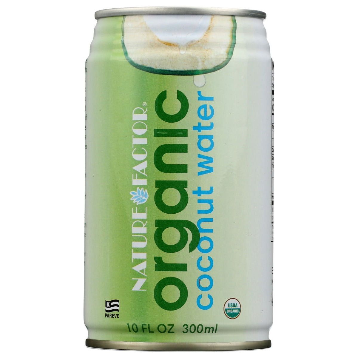 NATURE FACTOR: Coconut Water Young Organic, 10.1 oz - Sunshine Co Op. - #tag1# - #tag2# - #tag3# - #tag4#