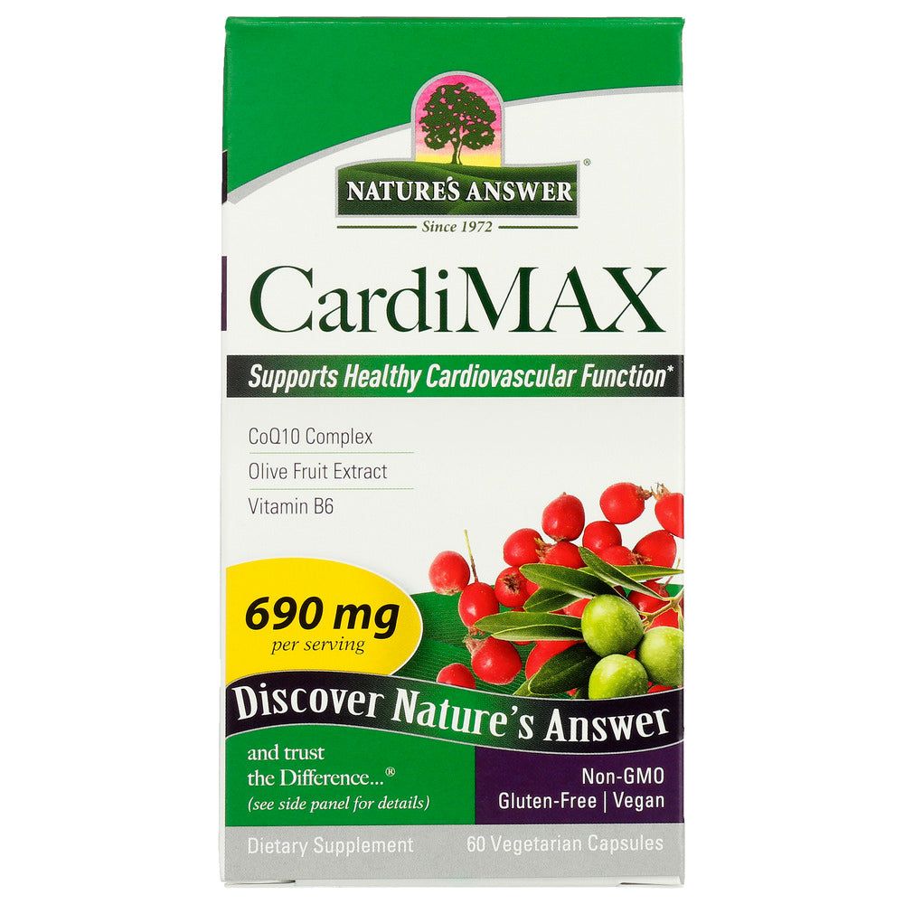 NATURE'S ANSWER: Cardiio Max, 60 vc - #tag1# - #tag2#