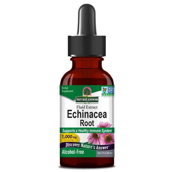 NATURE'S ANSWER: Echinacea Alcohol Free 1000 mg, 1 oz - #tag1# - #tag2#