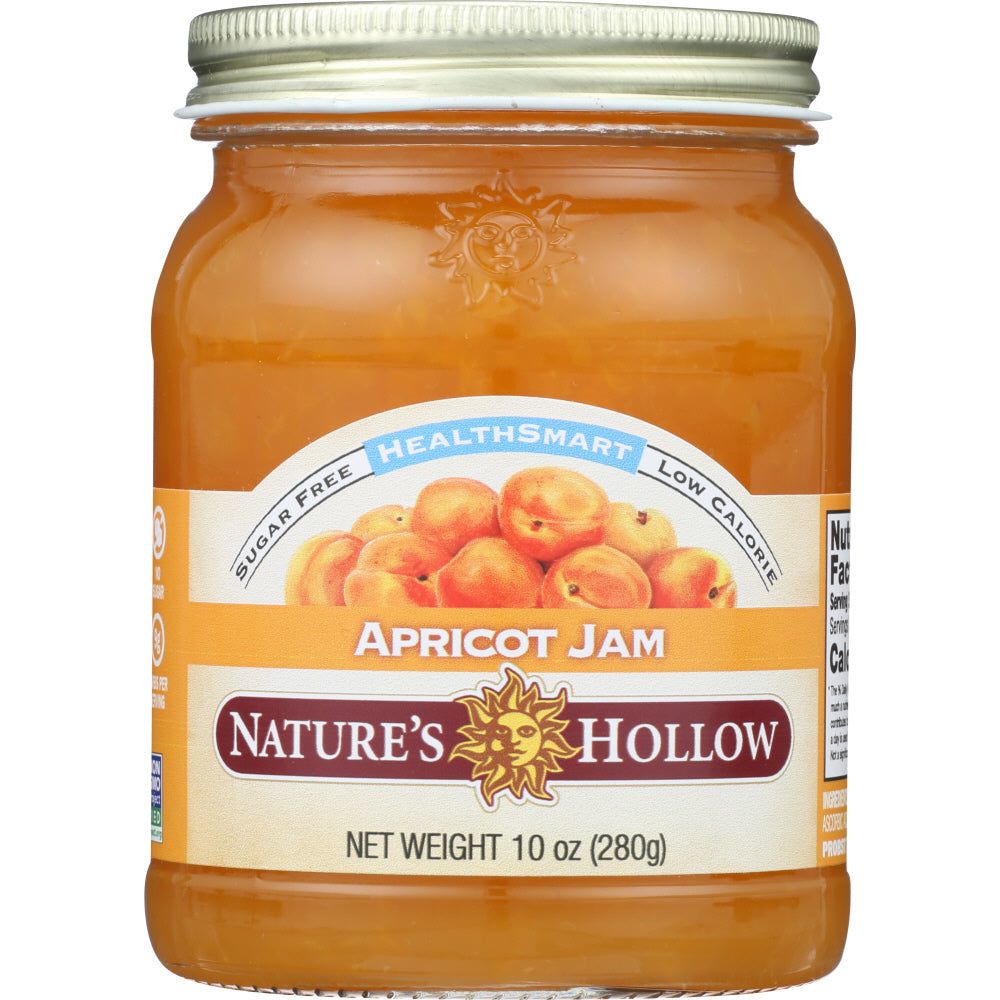NATURE'S HOLLOW: All Natural Sugar Free Apricot Preserves Sweetened With Xylitol, 10 oz - #tag1# - #tag2#