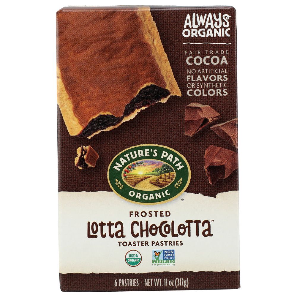NATURE'S PATH: Organic Frosted Lotta Chocolotta Toaster Pastries, 11 oz - #tag1# - #tag2#