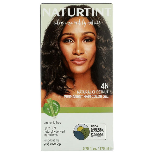 NATURTINT: Permanent Hair Color 4N Natural Chestnut, 5.28 oz - #tag1# - #tag2#