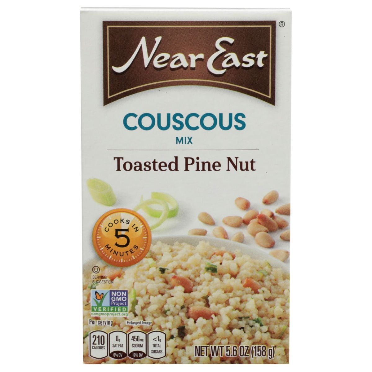 NEAR EAST: Couscous Mix Toasted Pine Nut, 5.6 Oz - #tag1# - #tag2#