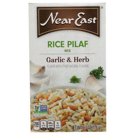 NEAR EAST: Rice Pilaf and Blends Garlic and Herb, 6.3 oz - #tag1# - #tag2#