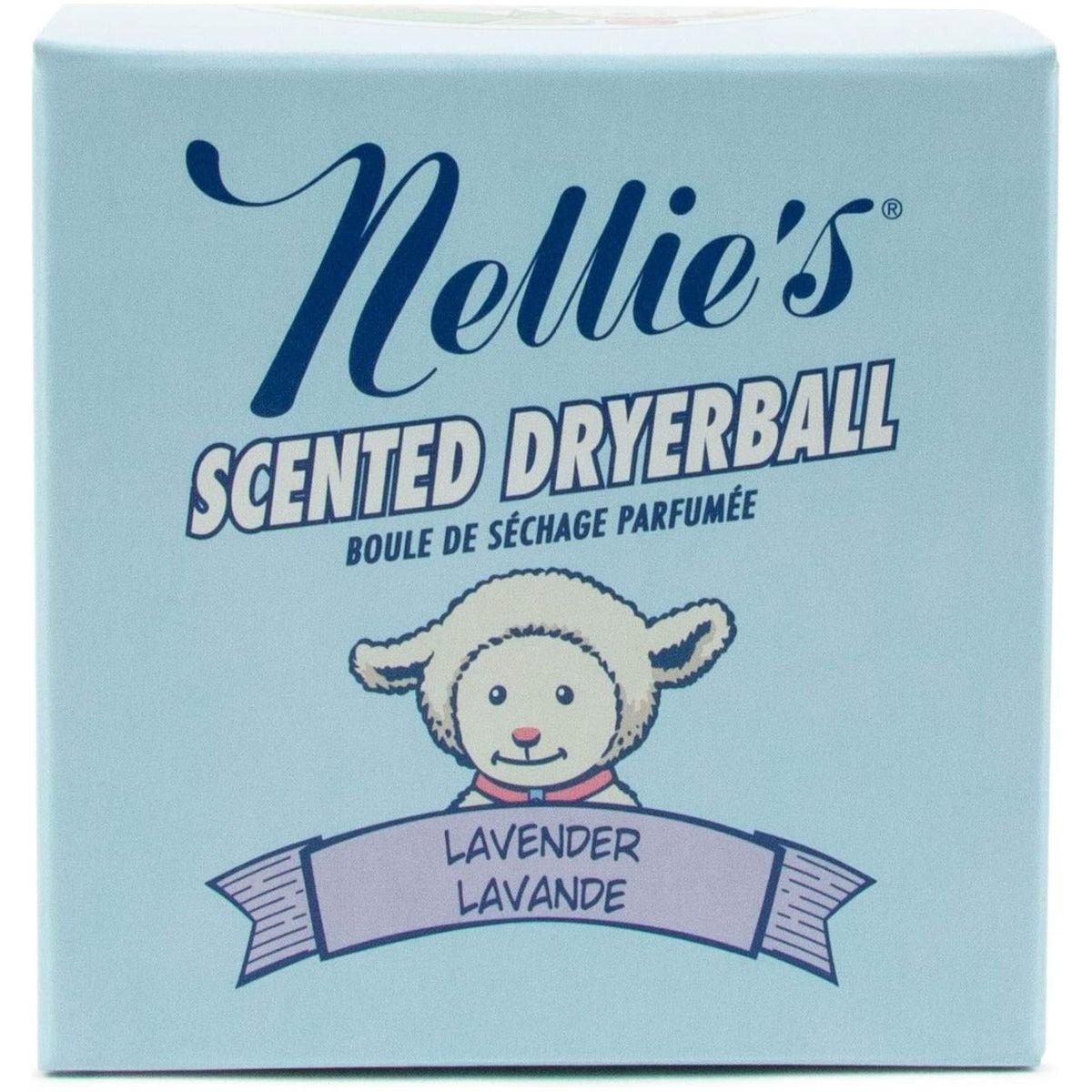 NELLIES: Lavender Scented Wool Dryerball, 1 ea - #tag1# - #tag2#