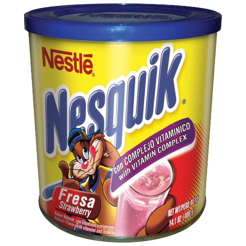 NESQUIK: Strawberry Milkshake Powder Tub, 14.1 oz - Sunshine Co Op. - #tag1# - #tag2# - #tag3# - #tag4#