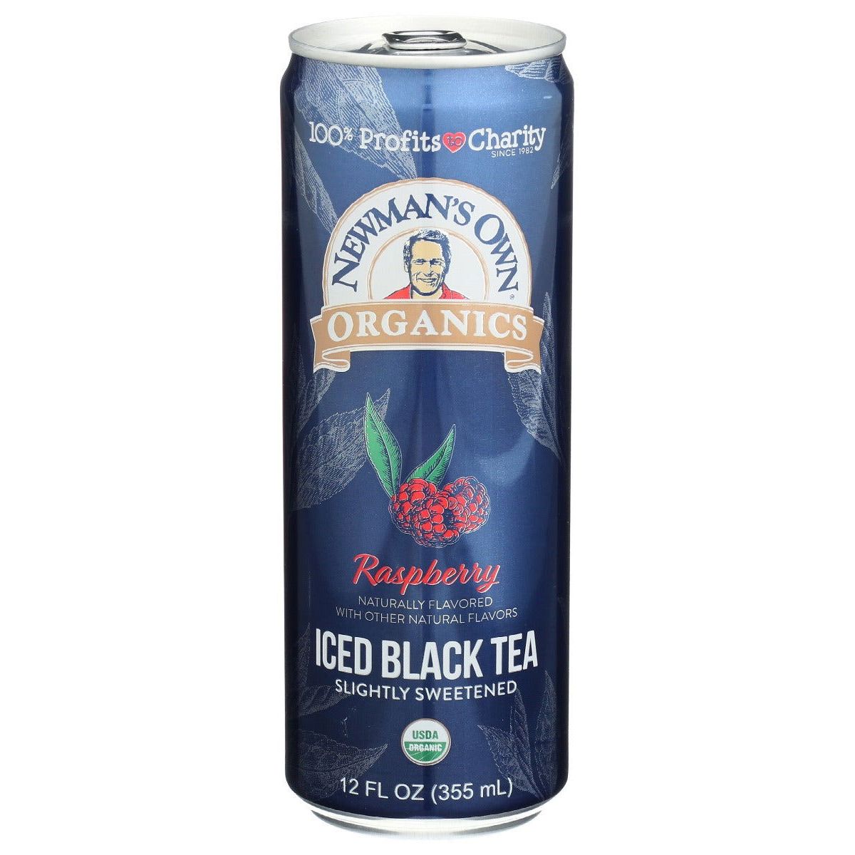 NEWMANS OWN ORGANICS: Raspberry Iced Black Tea, 12 fo - #tag1# - #tag2#