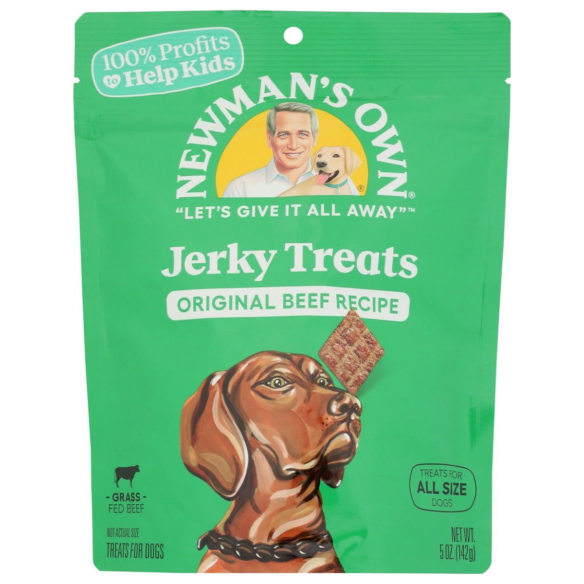 NEWMANS OWN ORGANIC: Dog Treat Beef Jerky Original, 5 oz - Sunshine Co Op. - #tag1# - #tag2# - #tag3# - #tag4#