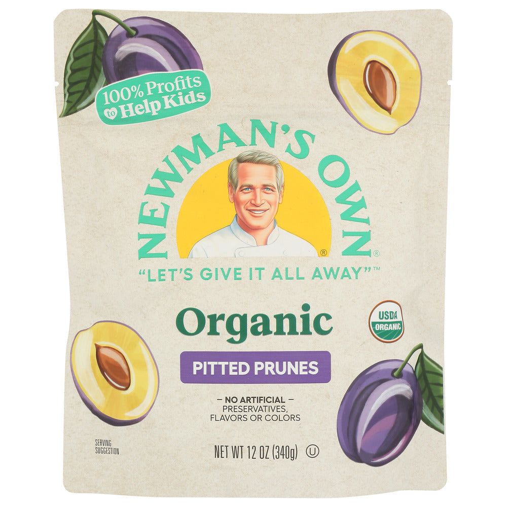 NEWMAN'S OWN: Organic California Prunes, 12 oz - #tag1# - #tag2#