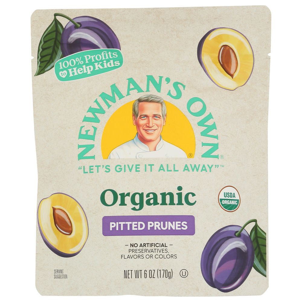 NEWMAN'S OWN: Organic California Prunes, 6 oz - #tag1# - #tag2#