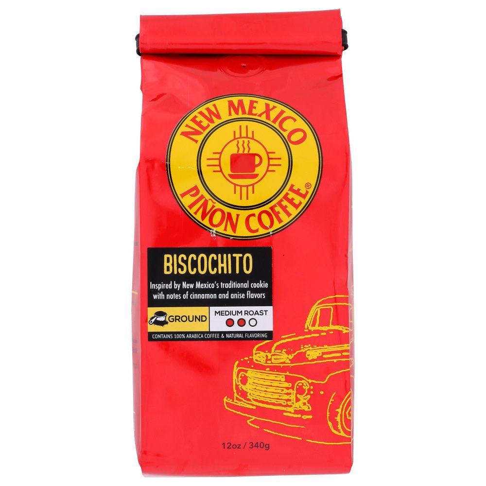 NEW MEXICO PINON COFFEE: Biscochito Ground Coffee, 12 oz - #tag1# - #tag2#