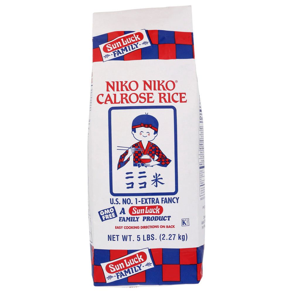 NIKO NIKO: Calrose Rice, 5 lb - #tag1# - #tag2#