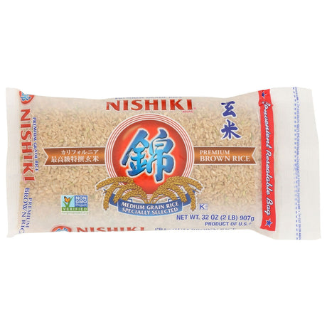 NISHIKI: Rice Brown, 2 lb - Sunshine Co Op. - #tag1# - #tag2# - #tag3# - #tag4#