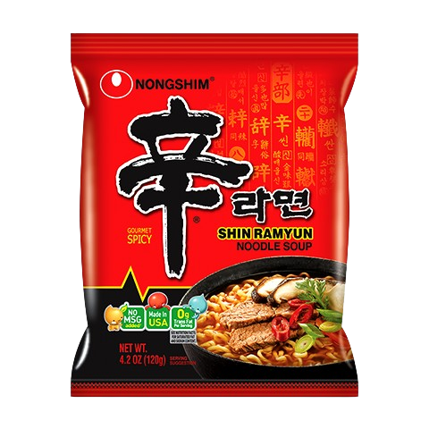 NONG SHIM: Shin Ramyun Noodle Soup, 4.2 oz - Sunshine Co Op. - #tag1# - #tag2# - #tag3# - #tag4#