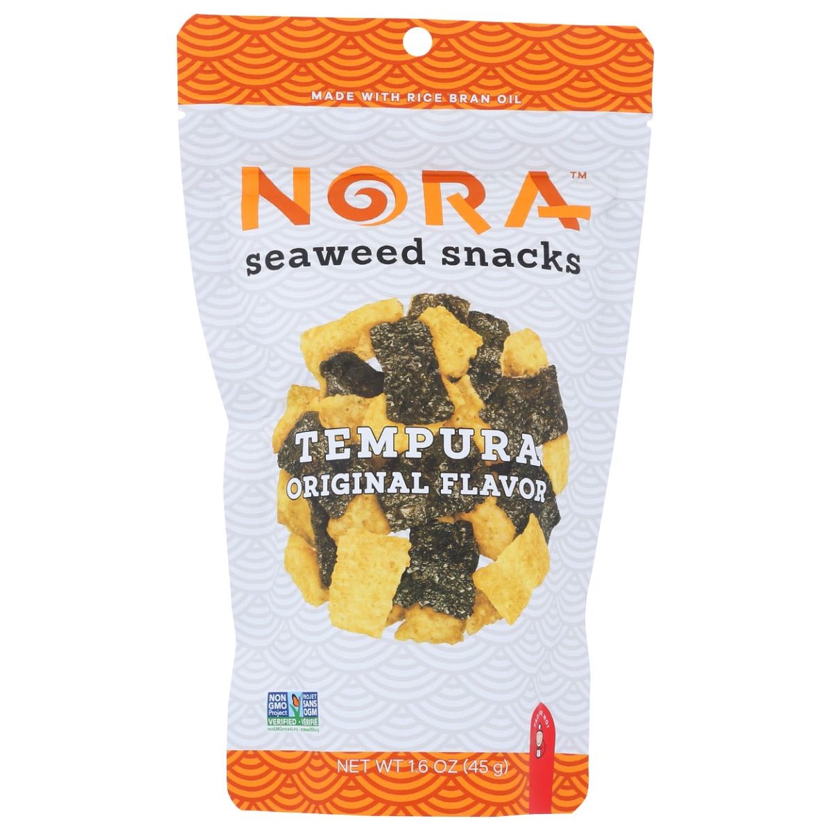 NORA SNACKS: Original Tempura Seaweed Snack, 1.6 oz - #tag1# - #tag2#