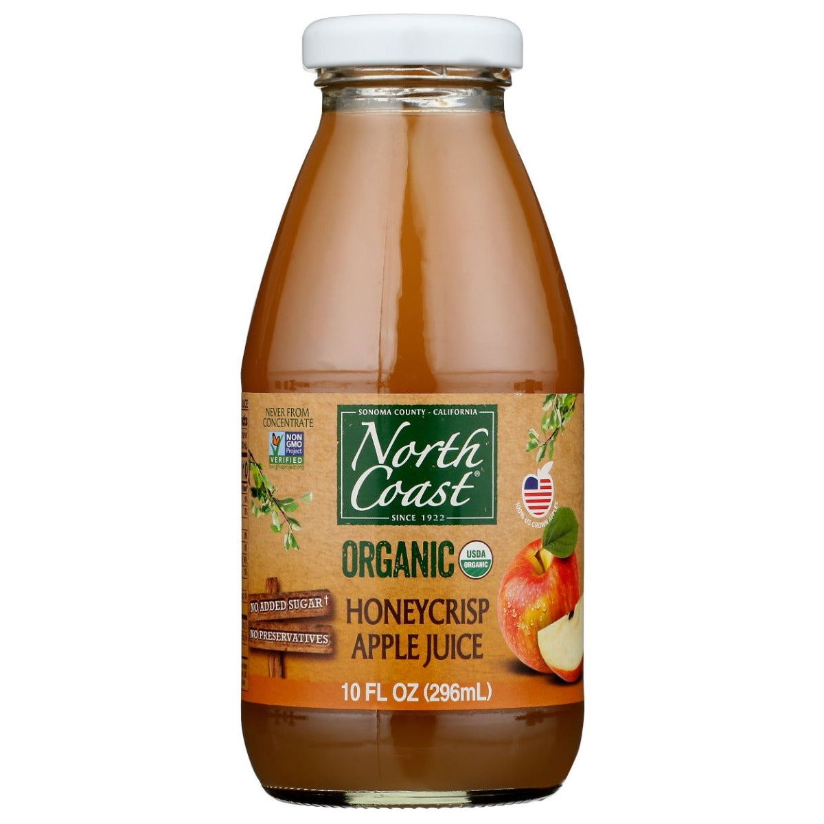 NORTH COAST: Organic Honeycrisp Apple Juice, 10 fl oz - Sunshine Co Op. - #tag1# - #tag2# - #tag3# - #tag4#