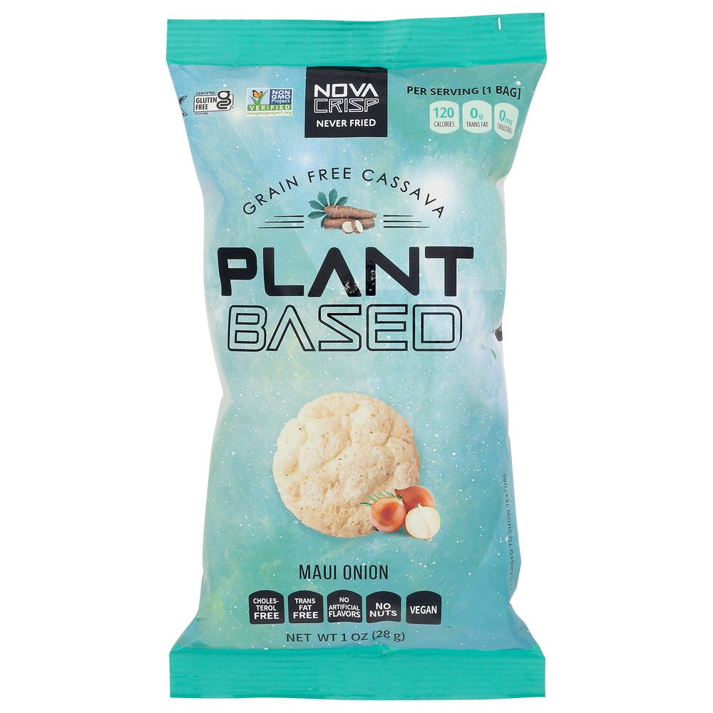 NOVACRISP: Grain Free Cassava Maui Onion Chips, 1 oz - #tag1# - #tag2#