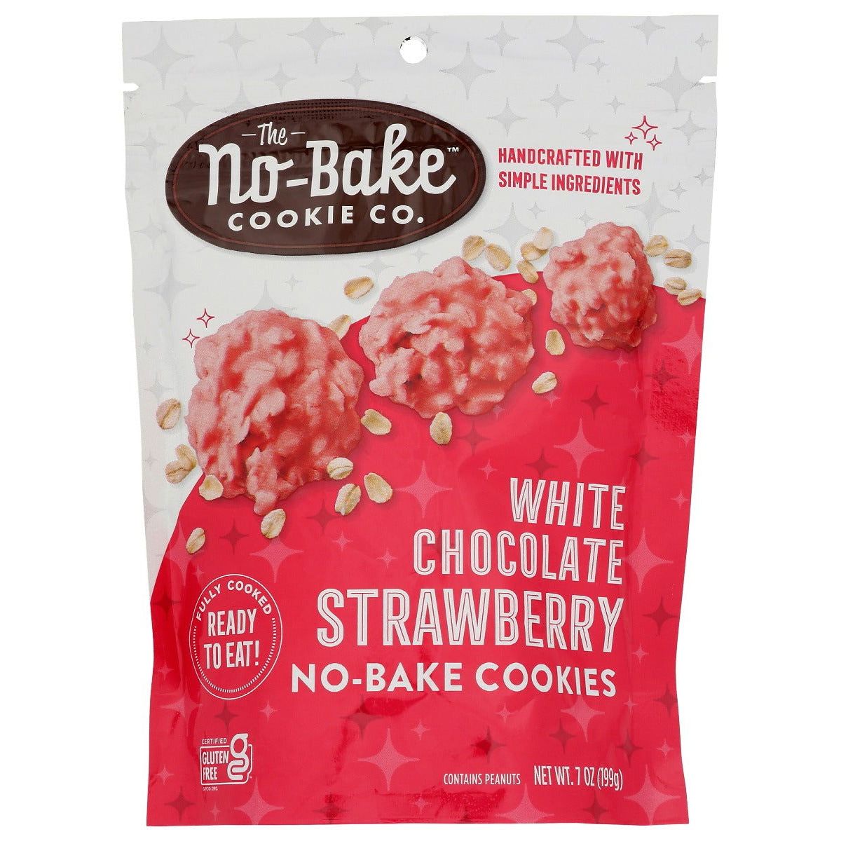NO BAKE: Cookies Strwbry Wht Choc, 7 oz - #tag1# - #tag2#