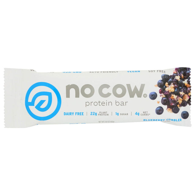 NO COW BAR: Blueberry Cobbler Protein Bar, 2.12 oz - #tag1# - #tag2#