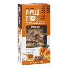NU BAKE: Phyllo Crisps Apricot Hny, 2.8 oz - #tag1# - #tag2#