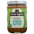 ONCE AGAIN: Nut Butter Almond Crunchy Raw, 16 oz - Sunshine Co Op. - #tag1# - #tag2# - #tag3# - #tag4#