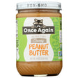 ONCE AGAIN: Peanut Butter Smooth Organic, 16 oz - Sunshine Co Op. - #tag1# - #tag2# - #tag3# - #tag4#