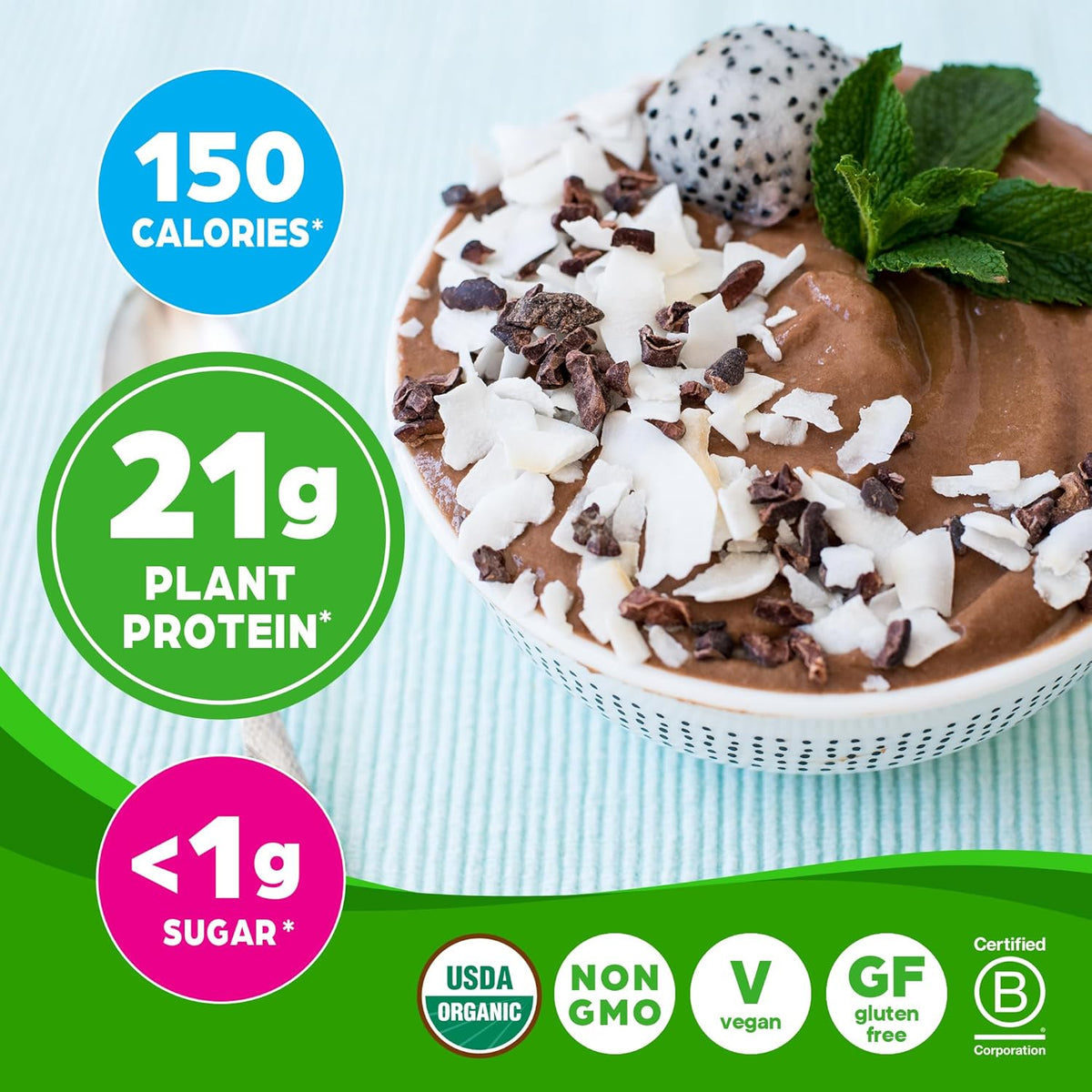 Orgain Organic Meal On-The-Go, Creamy Chocolate Fudge, 2.01 Lb