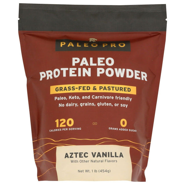 PALEO PRO: Protein Powder Aztec Vanilla, 454 gm - Sunshine Co Op. - #tag1# - #tag2# - #tag3# - #tag4#