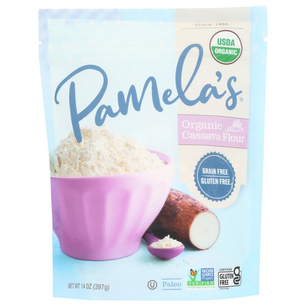 PAMELAS: Organic Cassava Flour, 14 oz - Sunshine Co Op. - #tag1# - #tag2# - #tag3# - #tag4#
