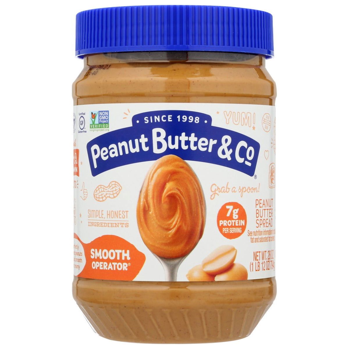 PEANUT BUTTER & CO: Smooth Operator Peanut Butter, 28 Oz - Sunshine Co Op. - #tag1# - #tag2# - #tag3# - #tag4#