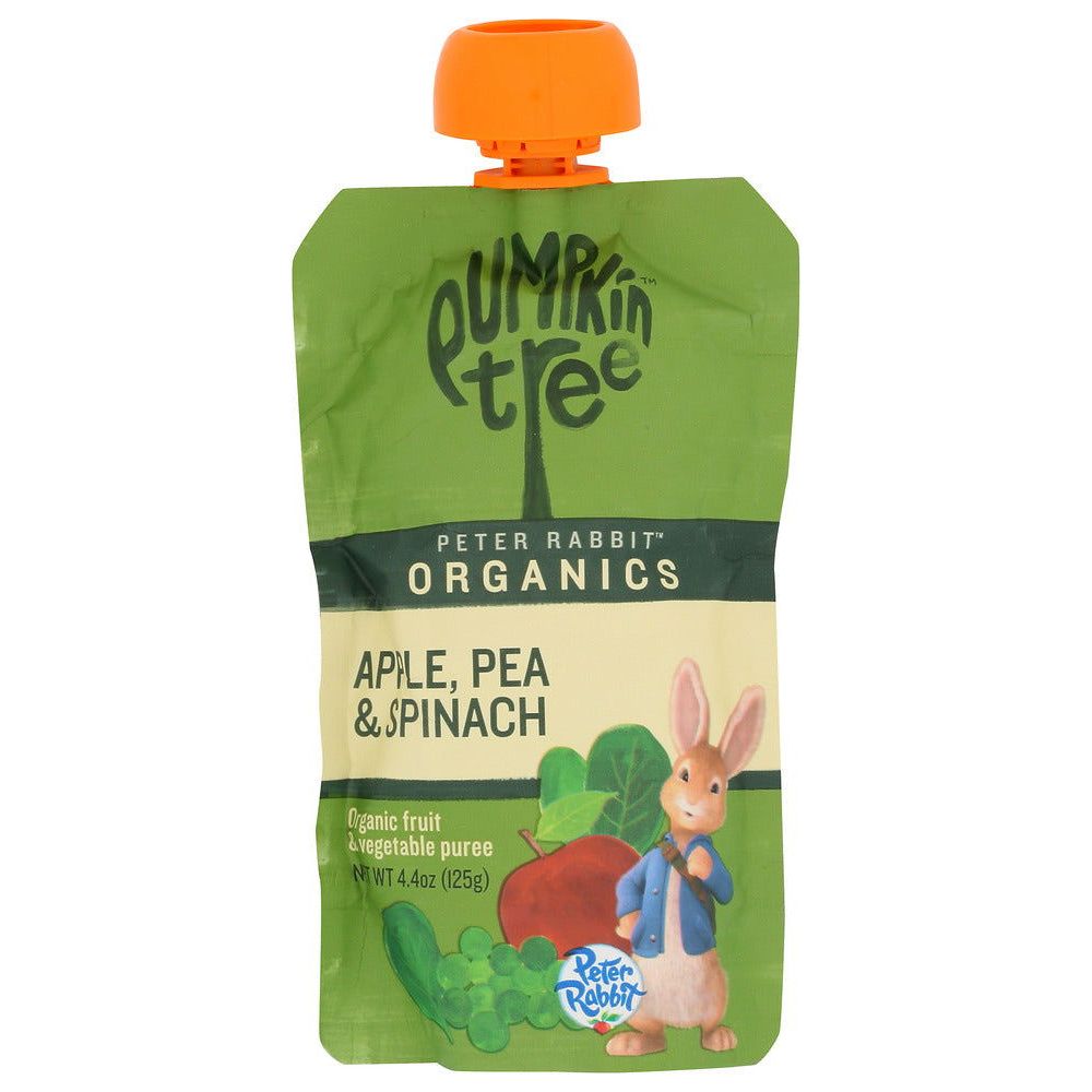 PETER RABBIT: Baby Pea Spinach Apple Organic, 4.4 oz - Sunshine Co Op. - #tag1# - #tag2# - #tag3# - #tag4#