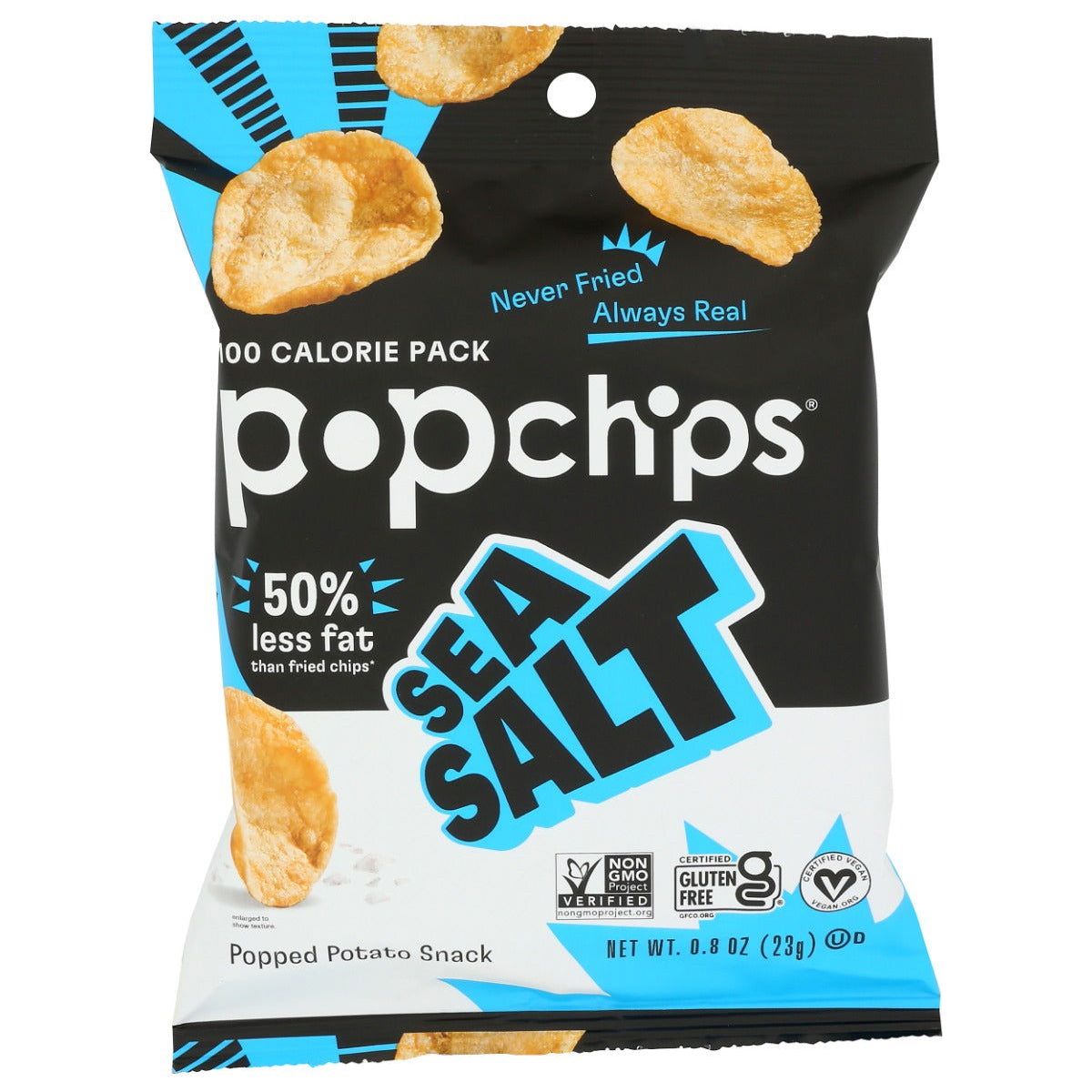 POPCHIPS: Sea Salt Potato Chips, 0.8 oz - Sunshine Co Op. - #tag1# - #tag2# - #tag3# - #tag4#