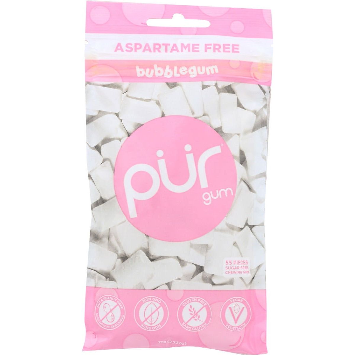 PUR: Bubblegum 55Pc, 2.72 oz - Sunshine Co Op. - #tag1# - #tag2# - #tag3# - #tag4#