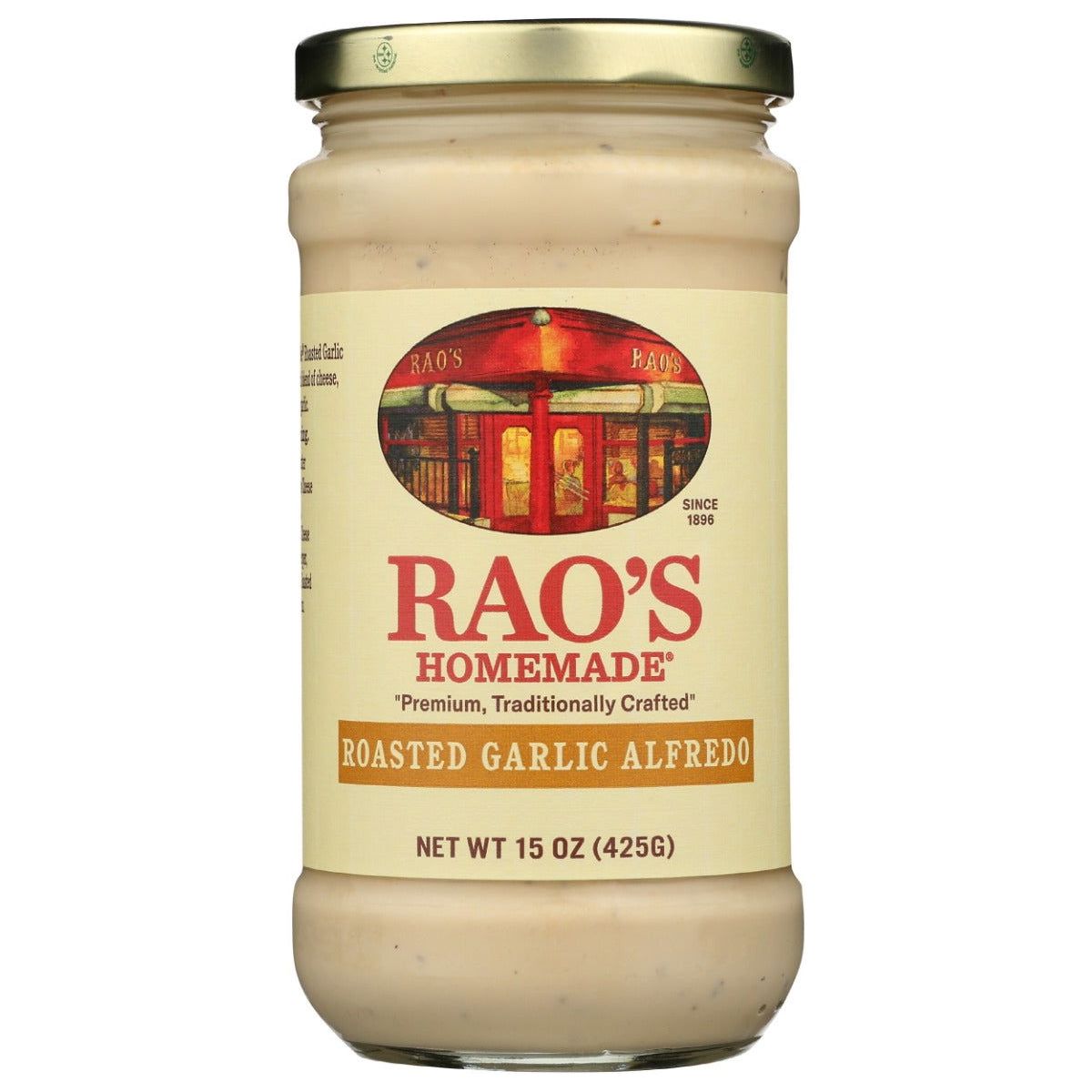 RAOS: Roasted Garlic Alfredo Sauce, 15 oz - Sunshine Co Op. - #tag1# - #tag2# - #tag3# - #tag4#