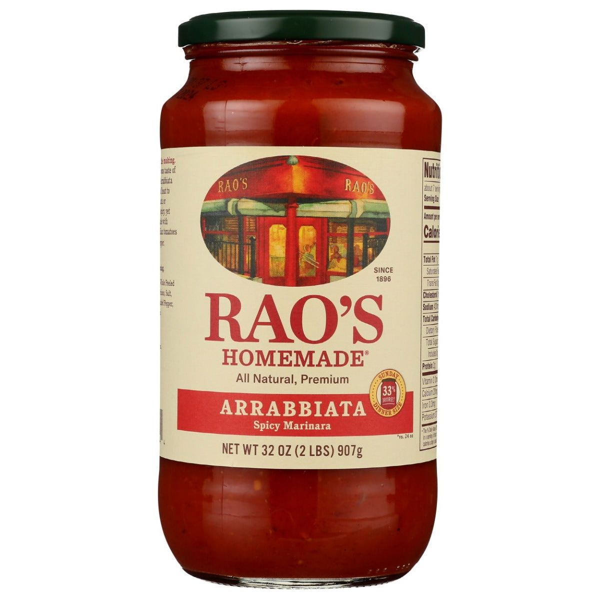 RAOS: Spicy Arrabbiata Sauce, 32 oz - Sunshine Co Op. - #tag1# - #tag2# - #tag3# - #tag4#