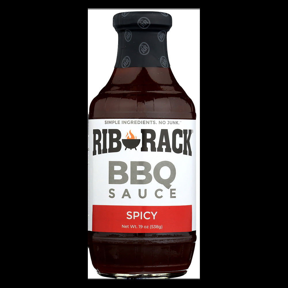 RIB RACK: Hot Cayenne BBQ Sauce, 19 oz - Sunshine Co Op. - #tag1# - #tag2# - #tag3# - #tag4#