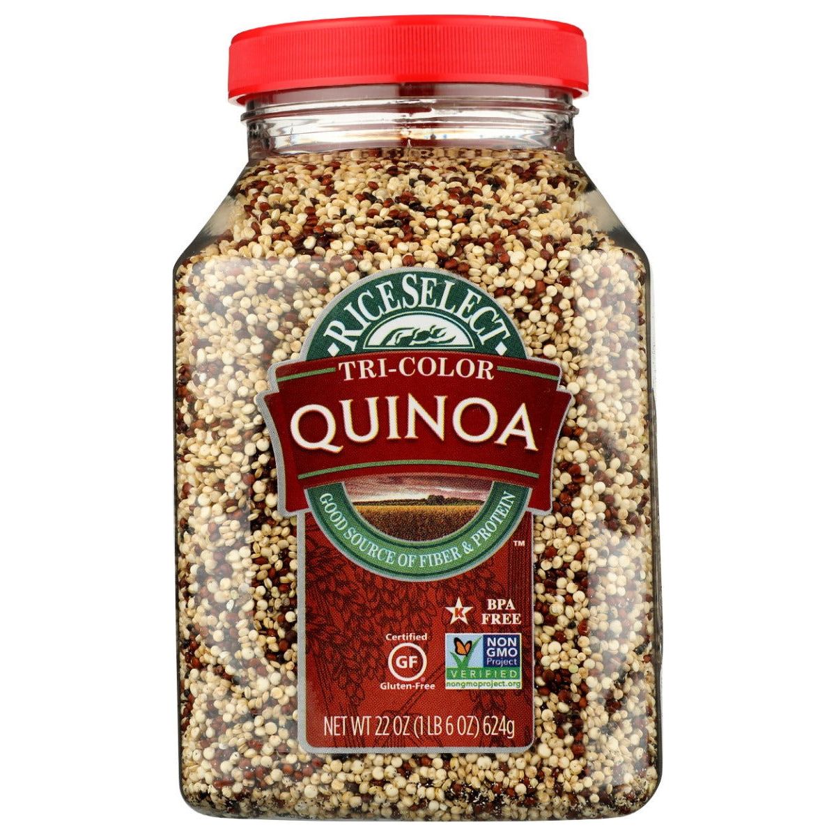 RICESELECT: Tri Color Quinoa, 22 oz - Sunshine Co Op. - #tag1# - #tag2# - #tag3# - #tag4#