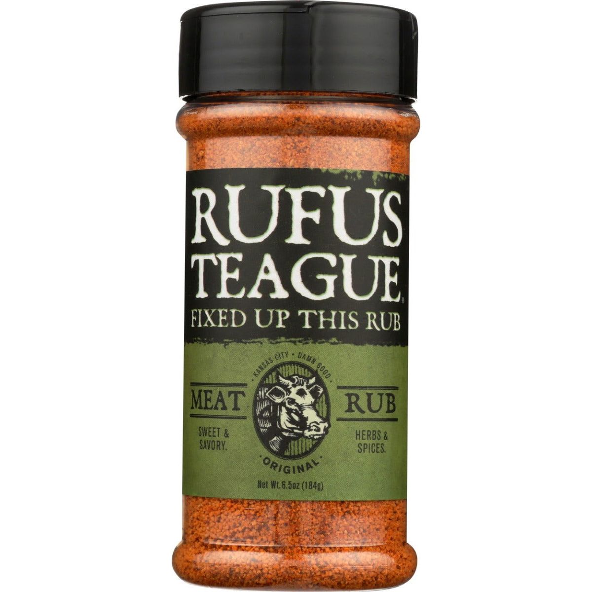RUFUS TEAGUE: Meat Rub Original, 6.5 oz - Sunshine Co Op. - #tag1# - #tag2# - #tag3# - #tag4#